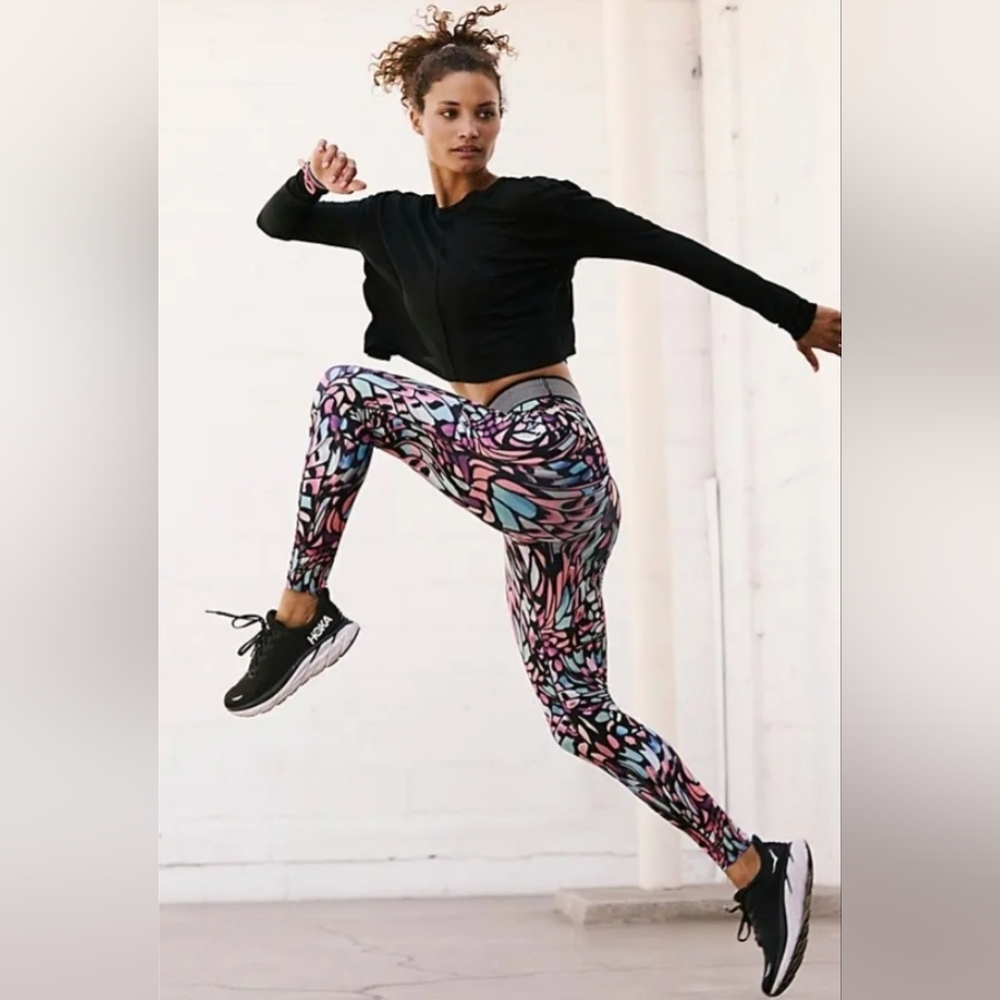 Free People FP Movement Endurance Printed Leggings Small
